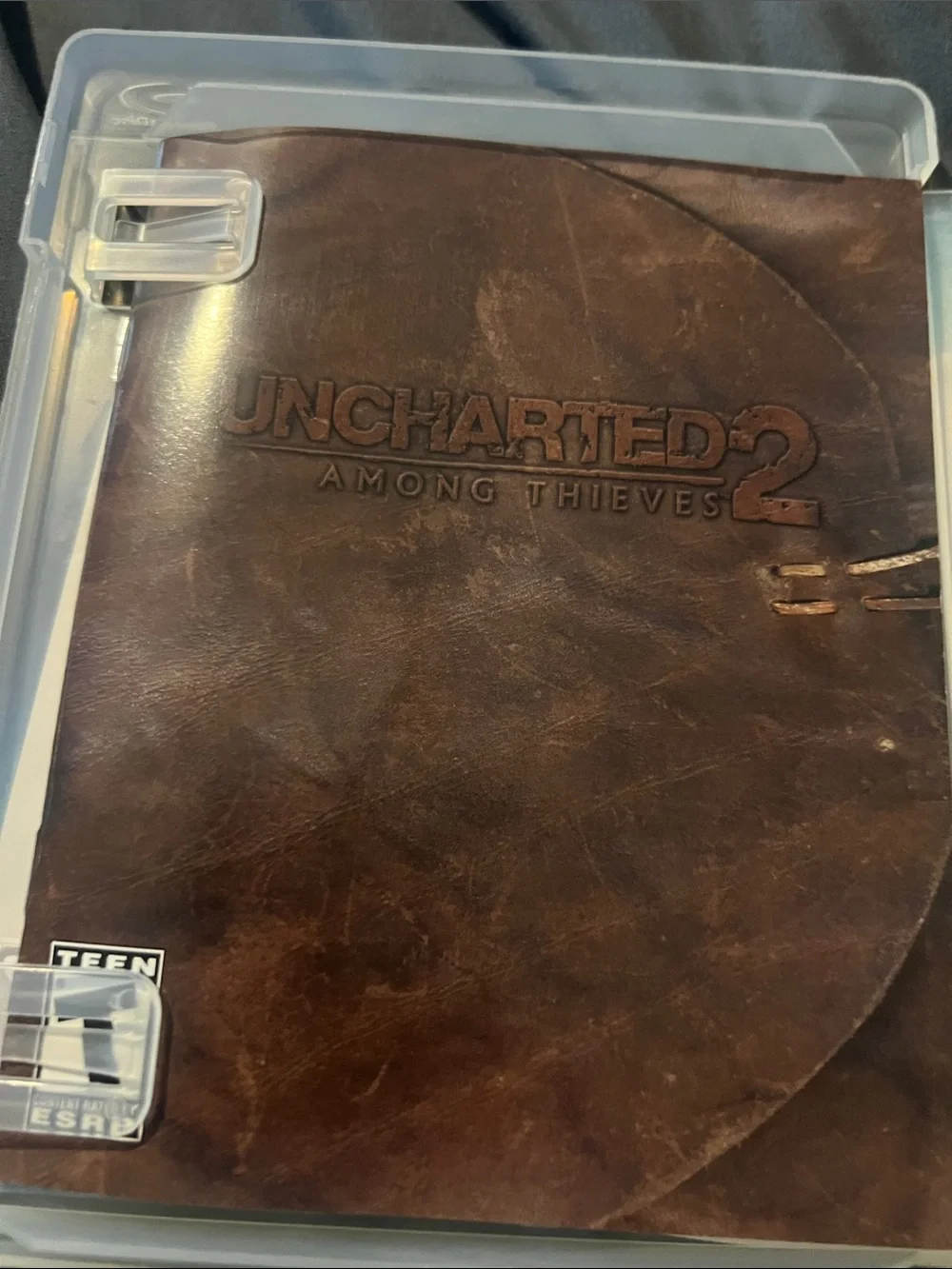 Sony PS3 Uncharted 2: Among Thieves - Blue & Red Cover